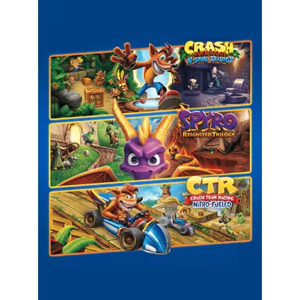 Crash™ + Spyro™ Triple Play Bundle → PS4/PS5
