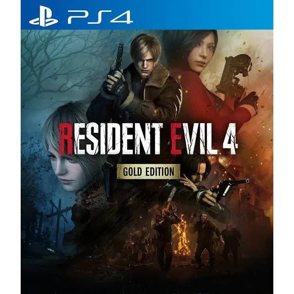 RESIDENT EVIL 4 REMAKE GOLD EDITION → PS4/PS5